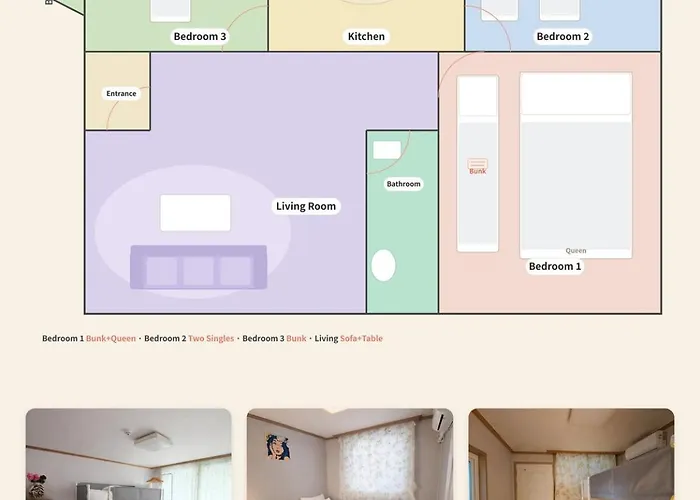 Apartamento Joyㅡgroups & Families Up To 17ㅡ6br Whole Houseㅡwalk To Gyeongbokgung *